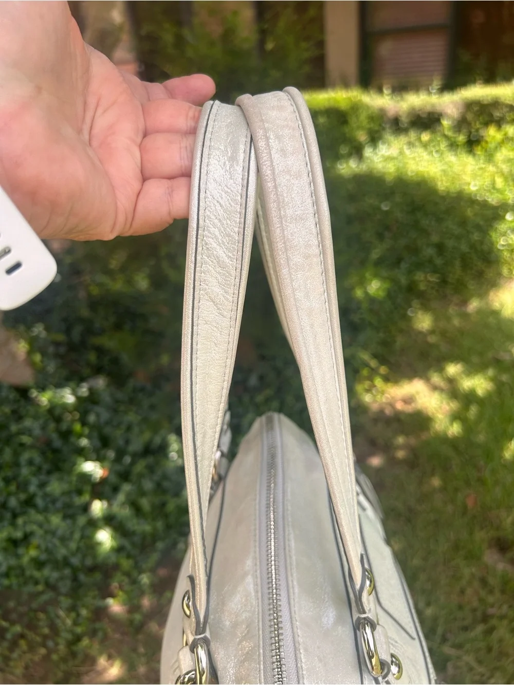Coach Poppy Legacy lined Y2K Rocket Satchel